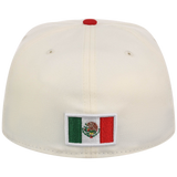 Crown the City: Mexico City - Aztec New Era 59FIFTY (Chrome/Red)