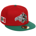 Crown the City: Mexico City - Aztec New Era 59FIFTY (Red/Green)