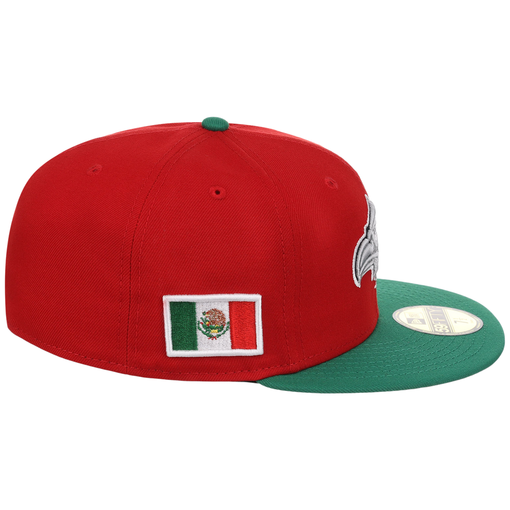 Crown the City: Mexico City - Aztec New Era 59FIFTY (Red/Green)