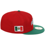 Crown the City: Mexico City - Aztec New Era 59FIFTY (Red/Green)