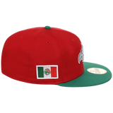 Crown the City: Mexico City - Aztec New Era 59FIFTY (Red/Green)