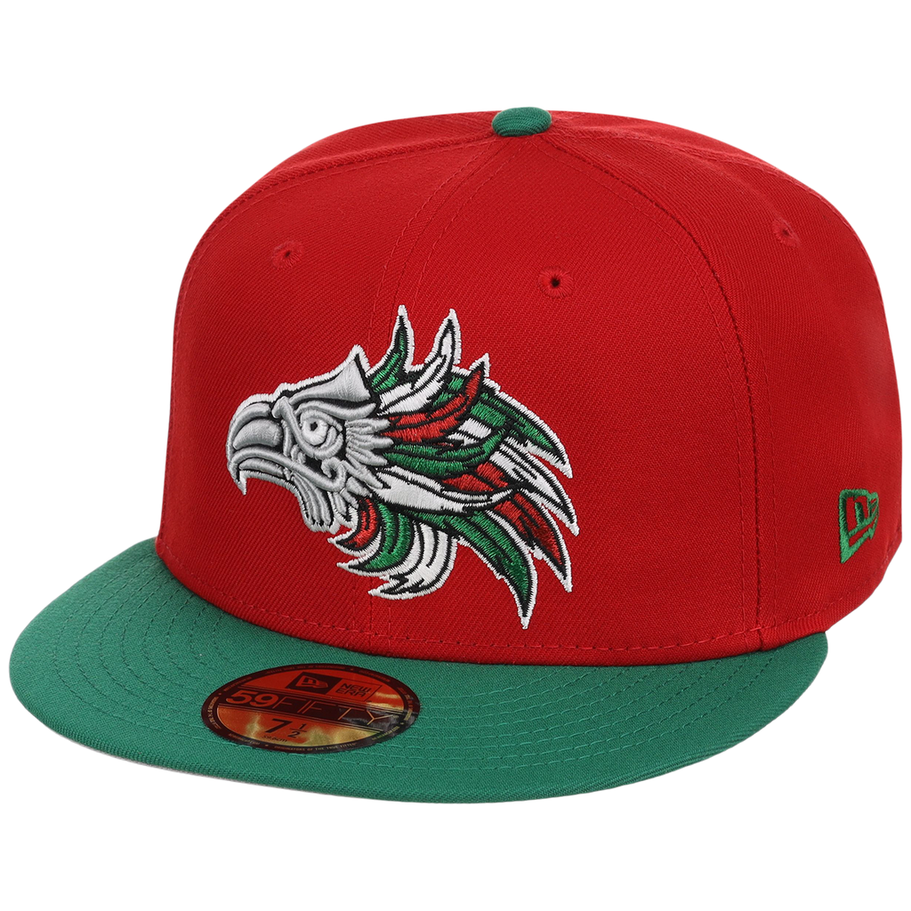 Crown the City: Mexico City - Aztec New Era 59FIFTY (Red/Green)