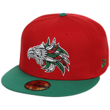 Crown the City: Mexico City - Aztec New Era 59FIFTY (Red/Green)