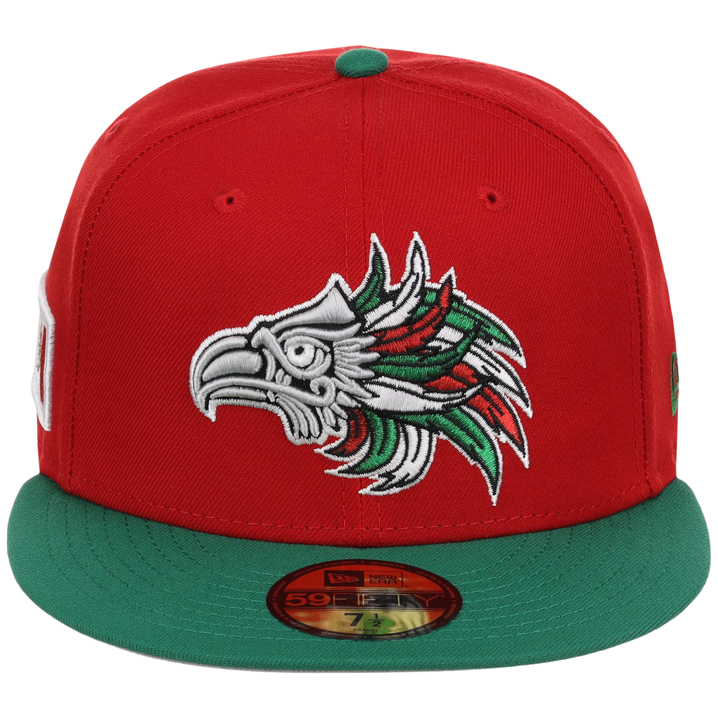 Crown the City: Mexico City - Aztec New Era 59FIFTY (Red/Green)