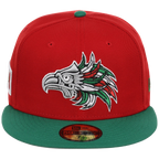 Crown the City: Mexico City - Aztec New Era 59FIFTY (Red/Green)