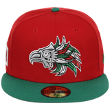 Crown the City: Mexico City - Aztec New Era 59FIFTY (Red/Green)