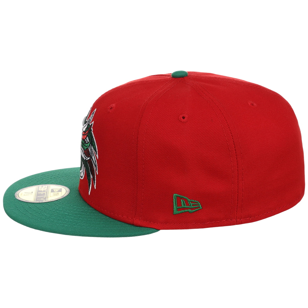Crown the City: Mexico City - Aztec New Era 59FIFTY (Red/Green)