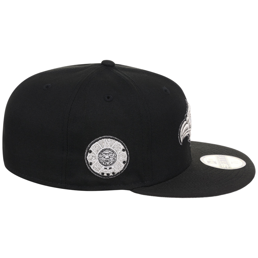 Crown the City: Mexico City - Aztec New Era 59FIFTY (Black/Black)