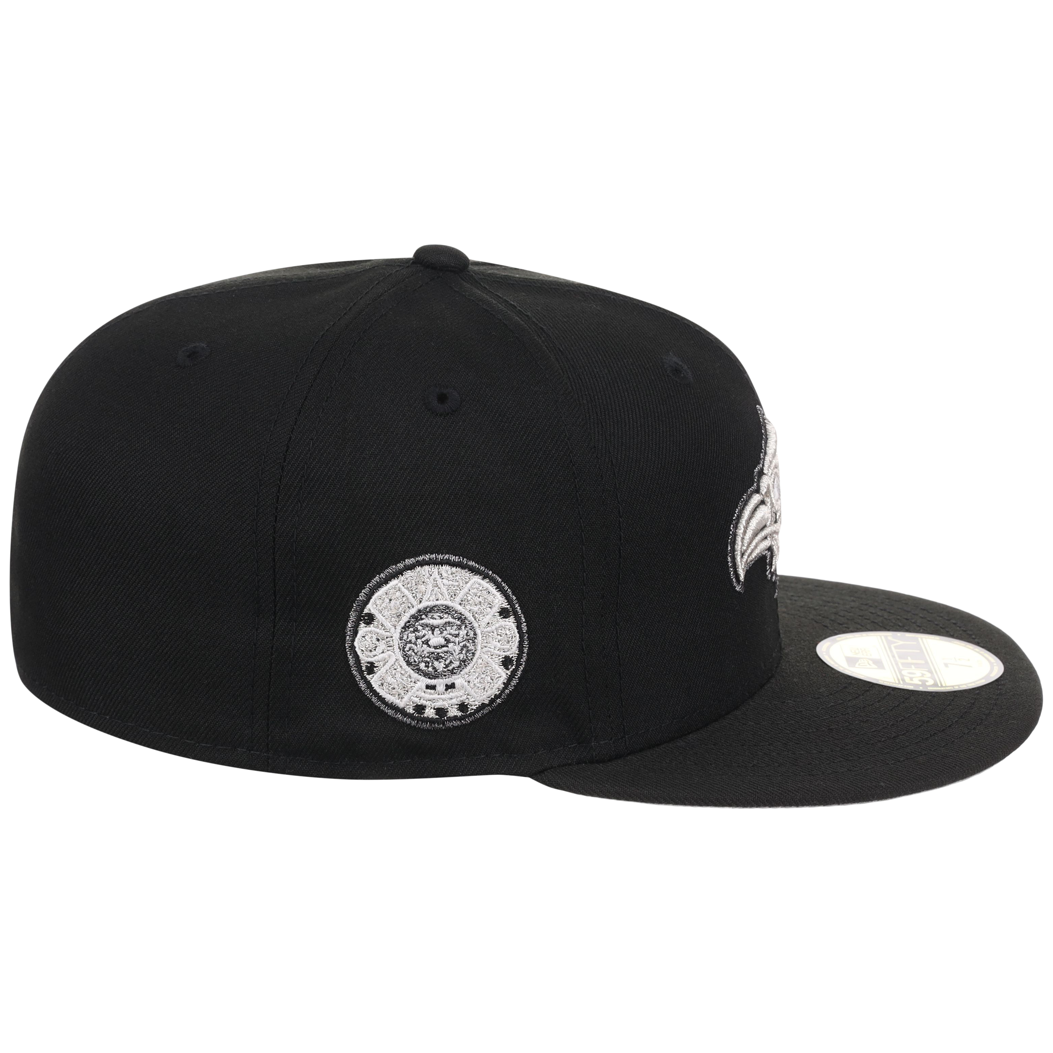 Crown the City: Mexico City - Aztec New Era 59FIFTY (Black/Black)