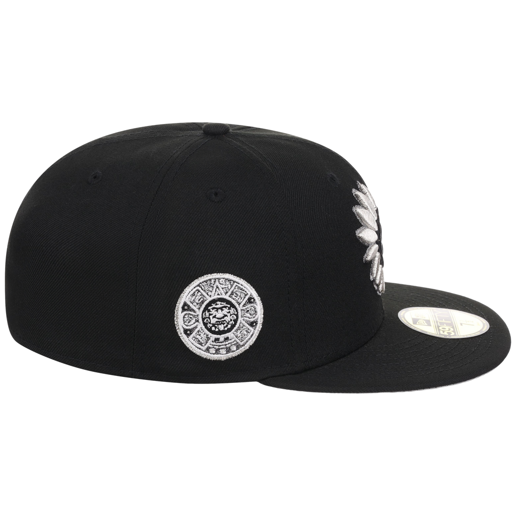 Crown the City: Mexico City - Aztec 2.0 New Era 59FIFTY (Black/Black)