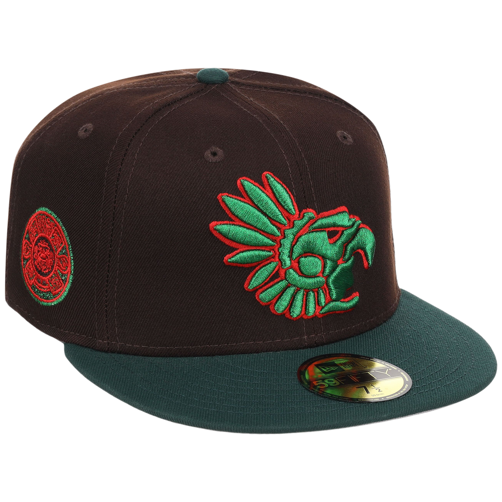 Crown the City: Mexico City - Aztec 2.0 New Era 59FIFTY (Black/Dark Green)