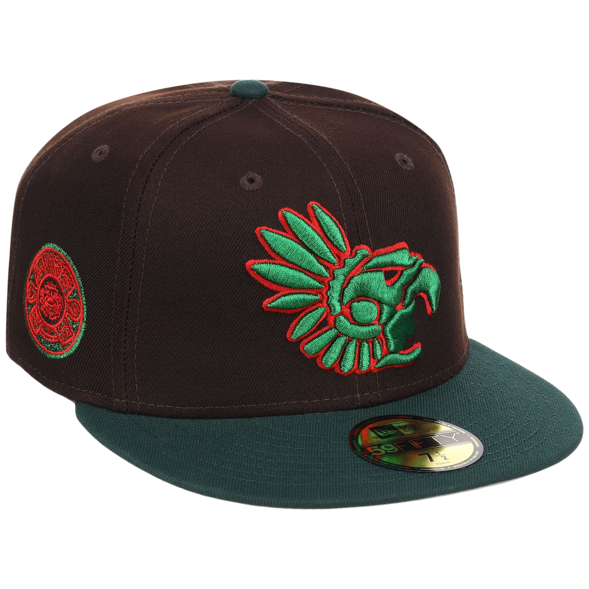 Crown the City: Mexico City - Aztec 2.0 New Era 59FIFTY (Black/Dark Green)