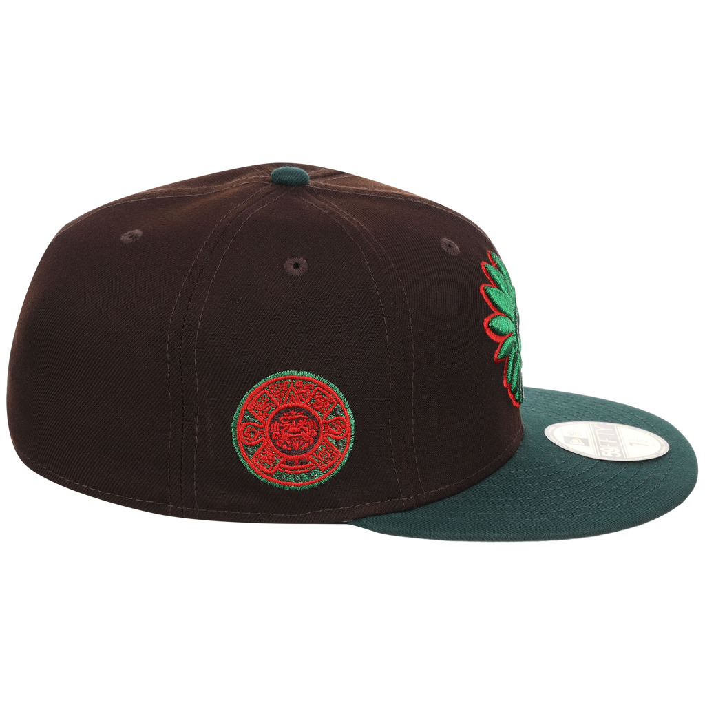 Crown the City: Mexico City - Aztec 2.0 New Era 59FIFTY (Black/Dark Green)