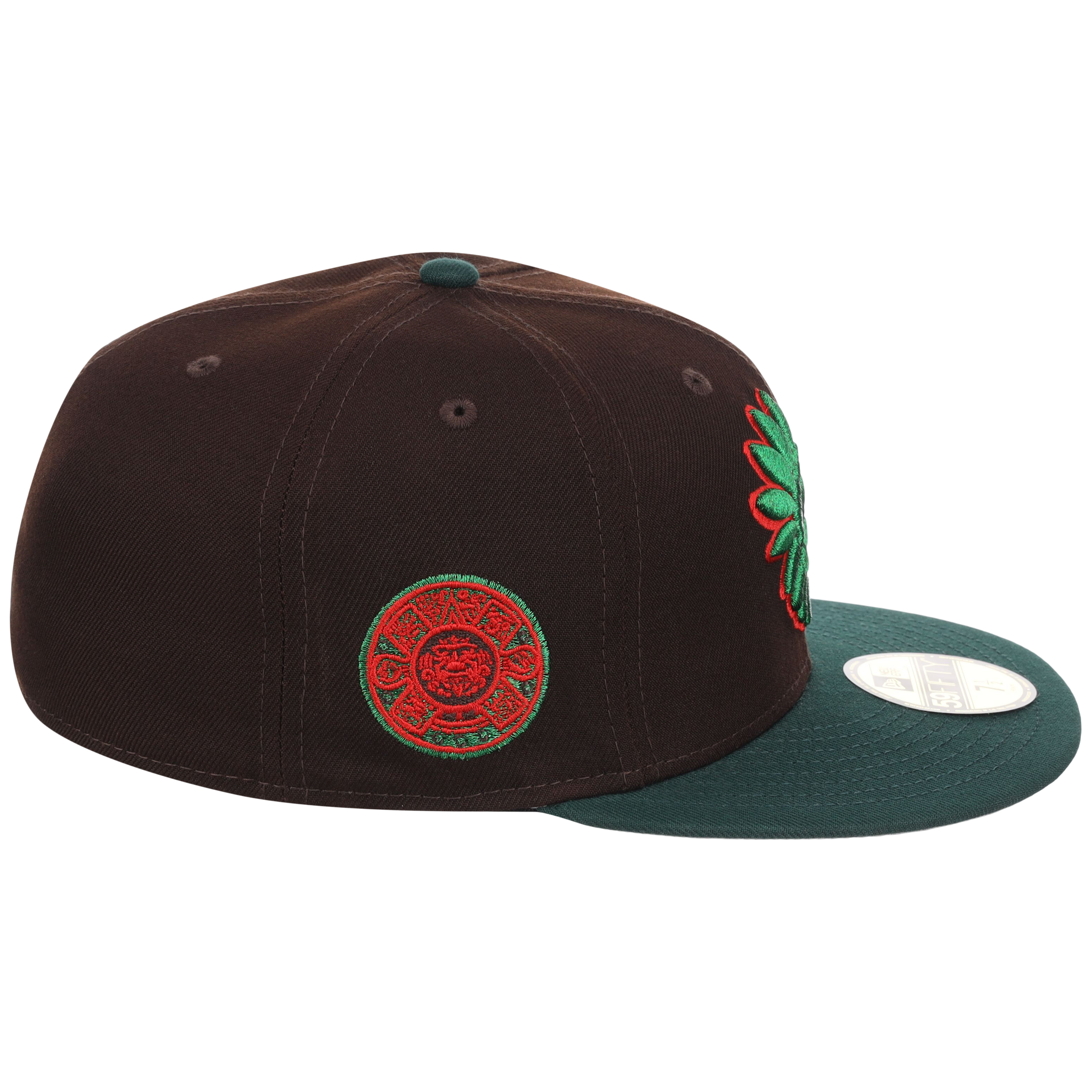 Crown the City: Mexico City - Aztec 2.0 New Era 59FIFTY (Black/Dark Green)
