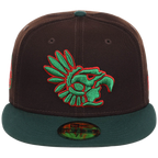 Crown the City: Mexico City - Aztec 2.0 New Era 59FIFTY (Black/Dark Green)