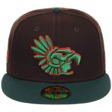 Crown the City: Mexico City - Aztec 2.0 New Era 59FIFTY (Black/Dark Green)
