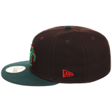 Crown the City: Mexico City - Aztec 2.0 New Era 59FIFTY (Black/Dark Green)