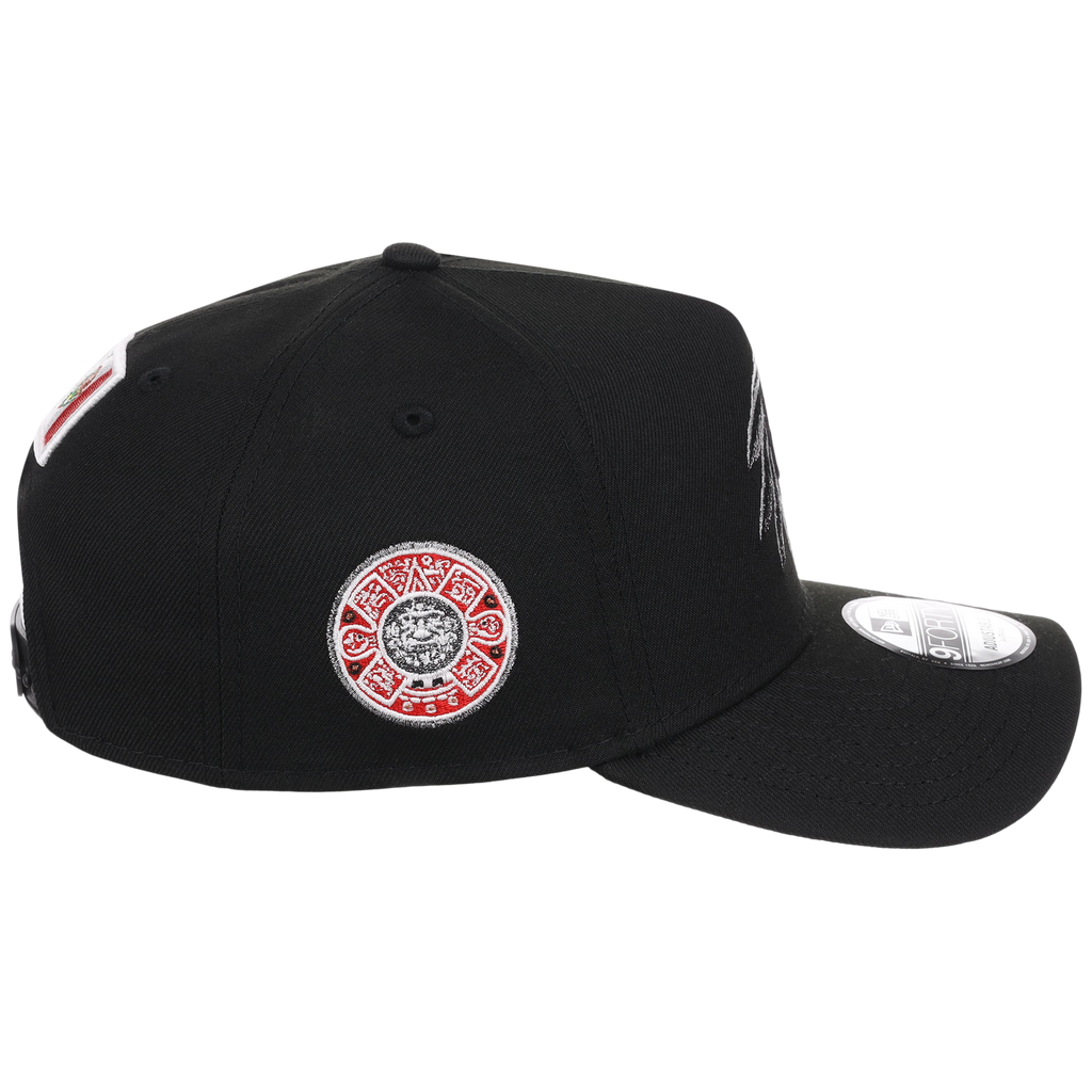 Crown the City: Mexico City - Aztec Head New Era 9FORTY (Black/Black)
