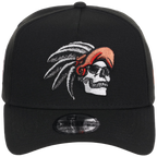 Crown the City: Mexico City - Aztec Head New Era 9FORTY (Black/Black)