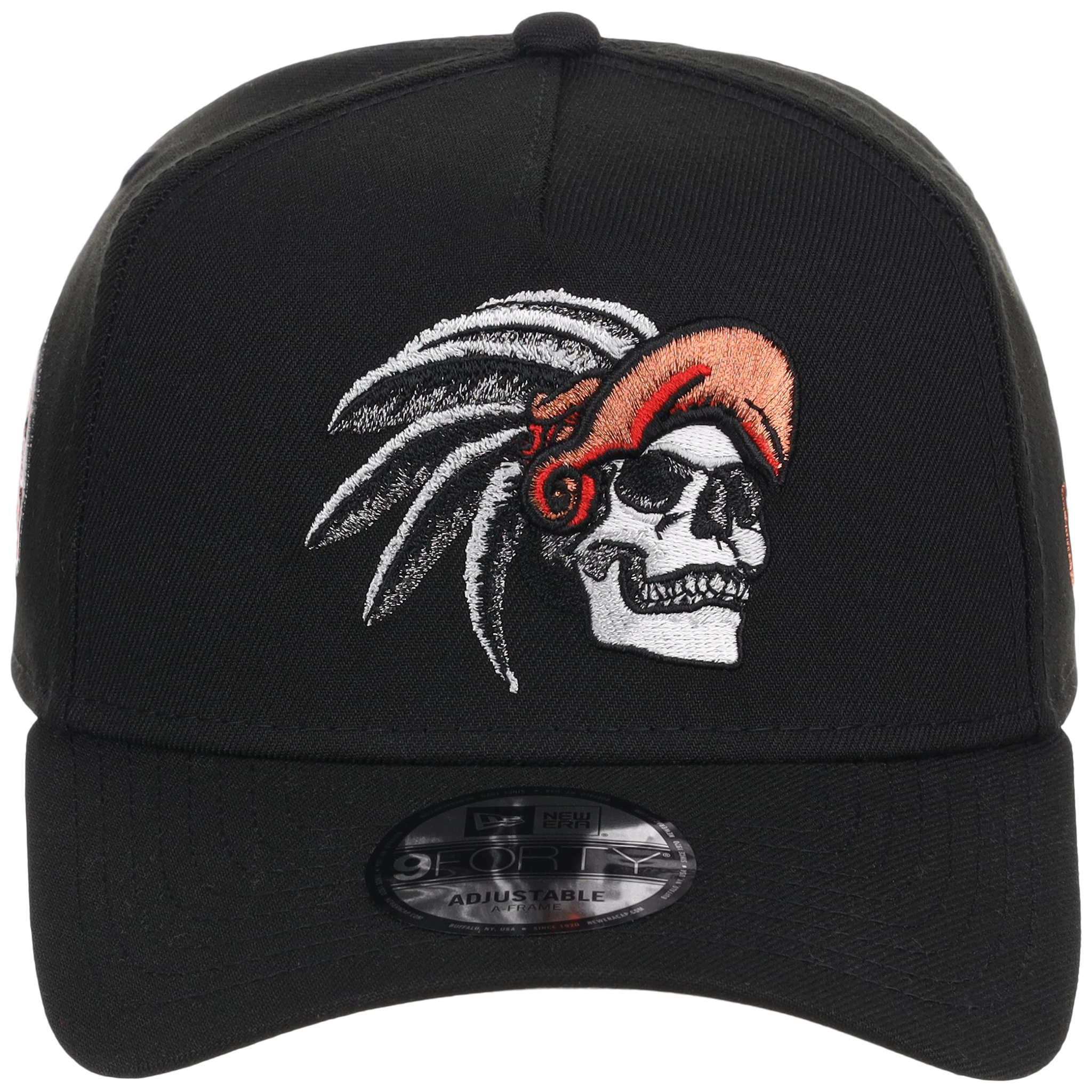 Crown the City: Mexico City - Aztec Head New Era 9FORTY (Black/Black)