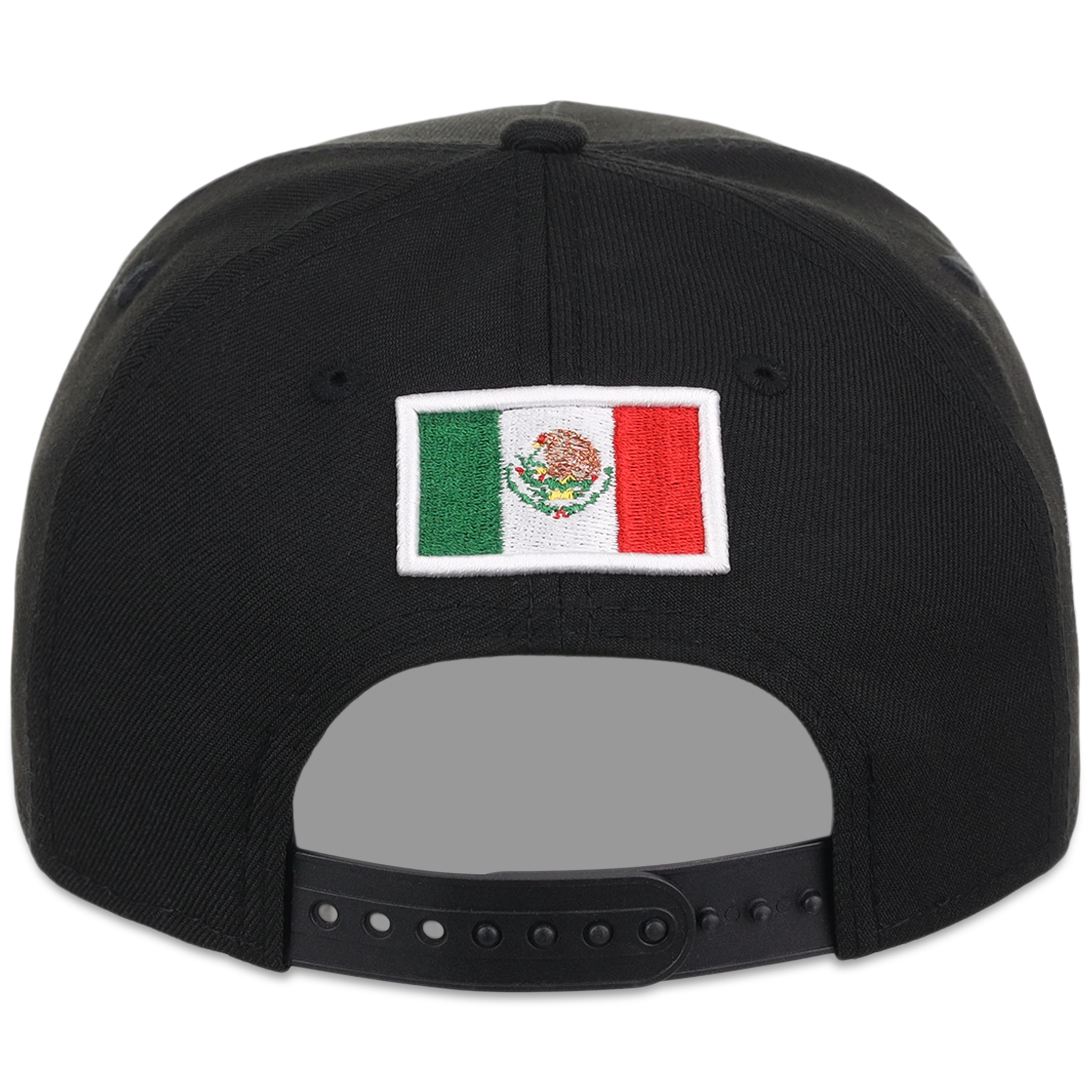 Crown the City: Mexico City - Aztec Head New Era 9FORTY (Black/Black)