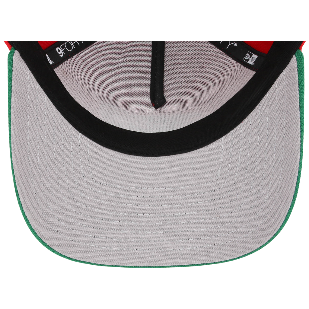 Crown the City: Mexico City - Aztec Head New Era 9FORTY (Red/Dark Green)