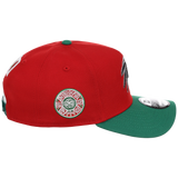 Crown the City: Mexico City - Aztec Head New Era 9FORTY (Red/Dark Green)