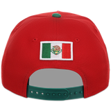 Crown the City: Mexico City - Aztec Head New Era 9FORTY (Red/Dark Green)