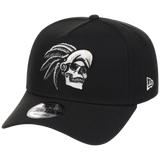 Crown the City: Mexico City - Aztec Head New Era 9FORTY (Black/Black)