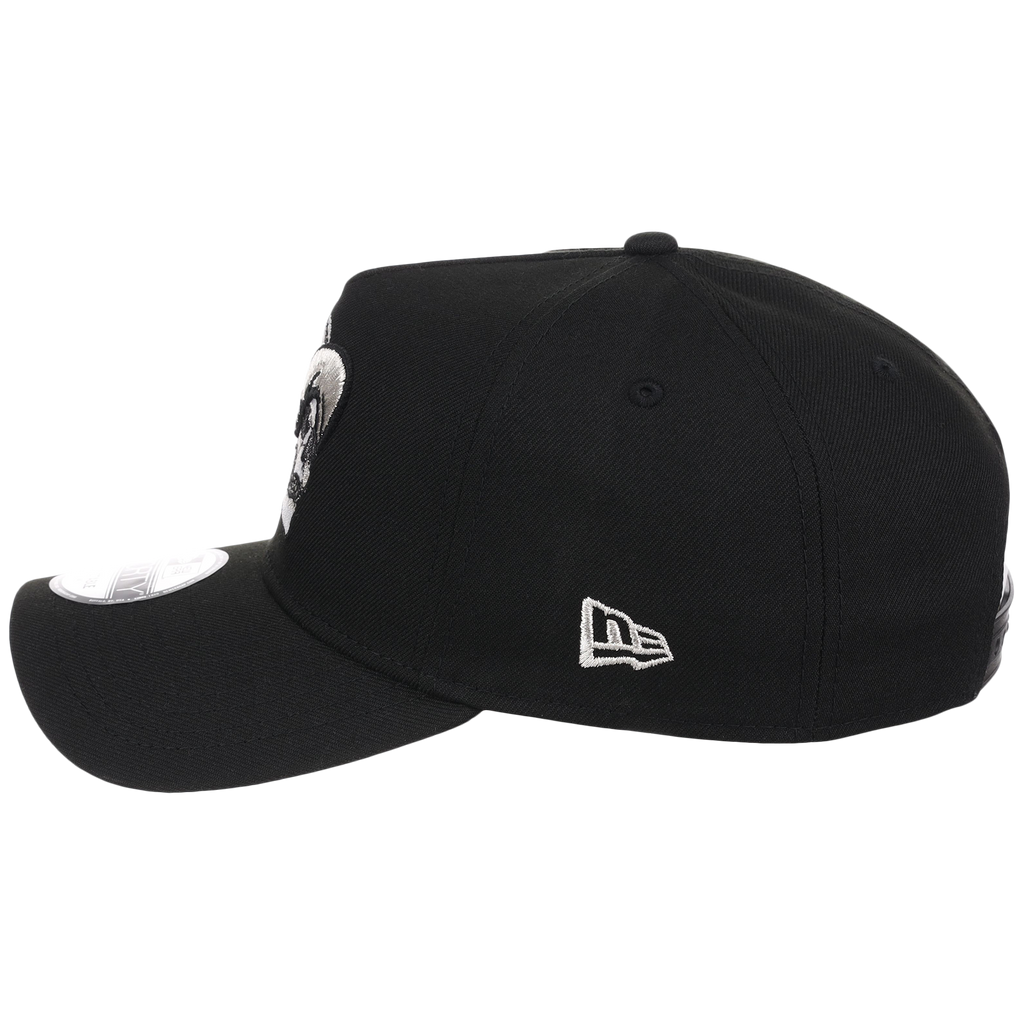 Crown the City: Mexico City - Aztec Head New Era 9FORTY (Black/Black)