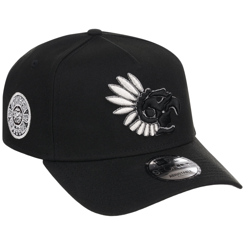 Crown the City: Mexico City - Aztec 2.0 New Era 9FORTY (Black/Black)