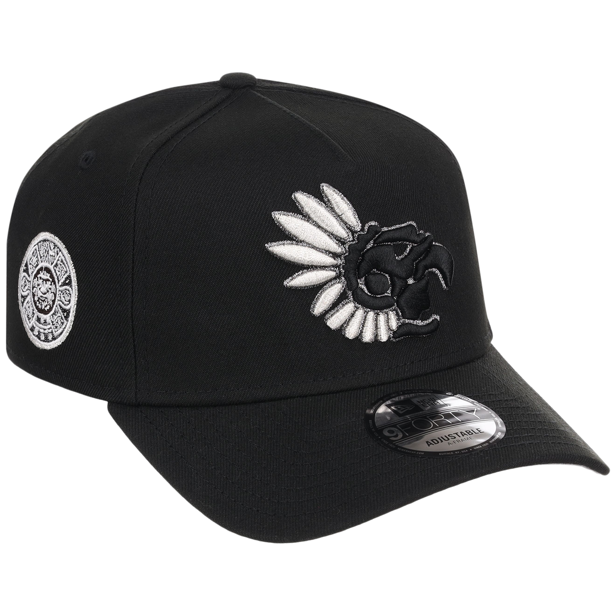 Crown the City: Mexico City - Aztec 2.0 New Era 9FORTY (Black/Black)