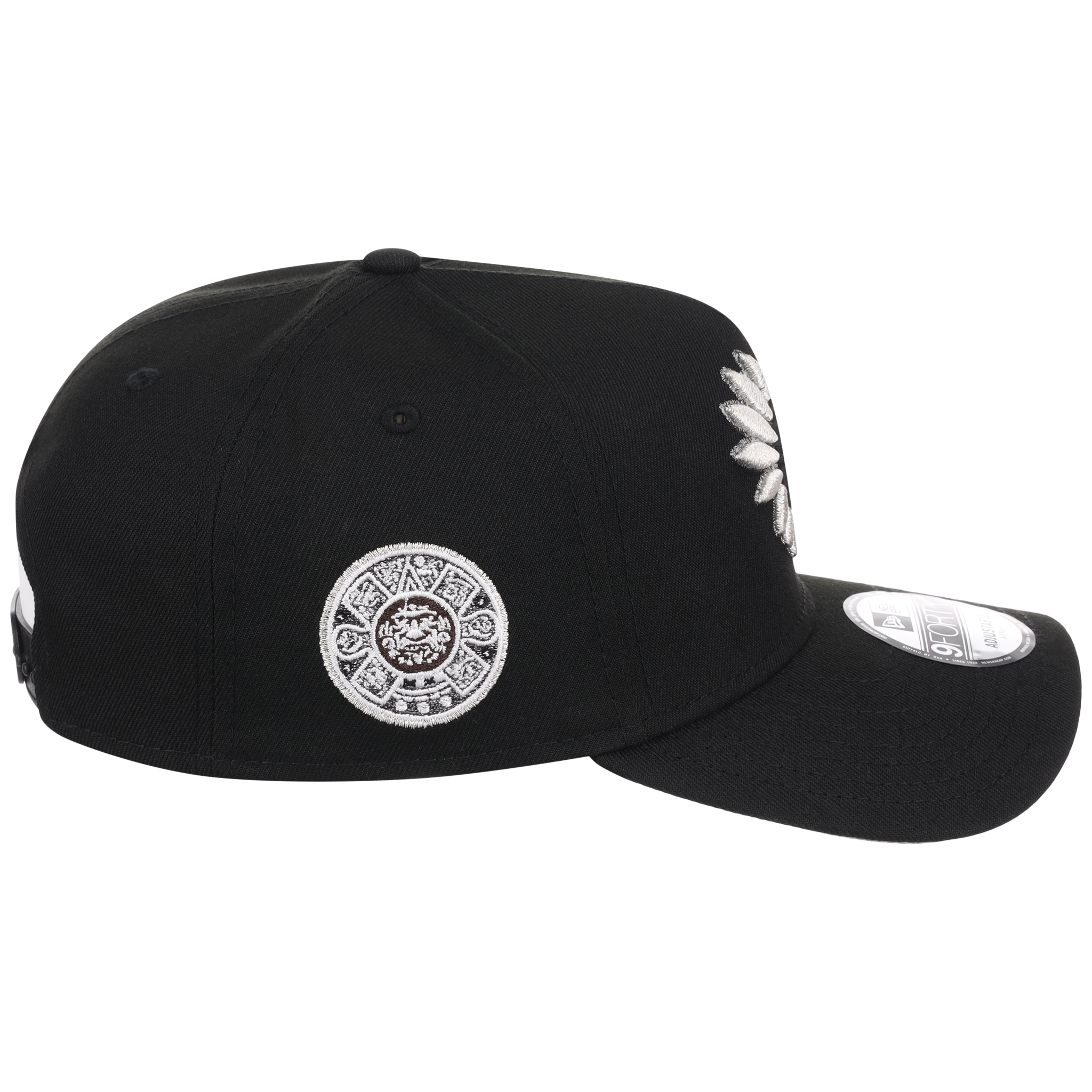 Crown the City: Mexico City - Aztec 2.0 New Era 9FORTY (Black/Black)