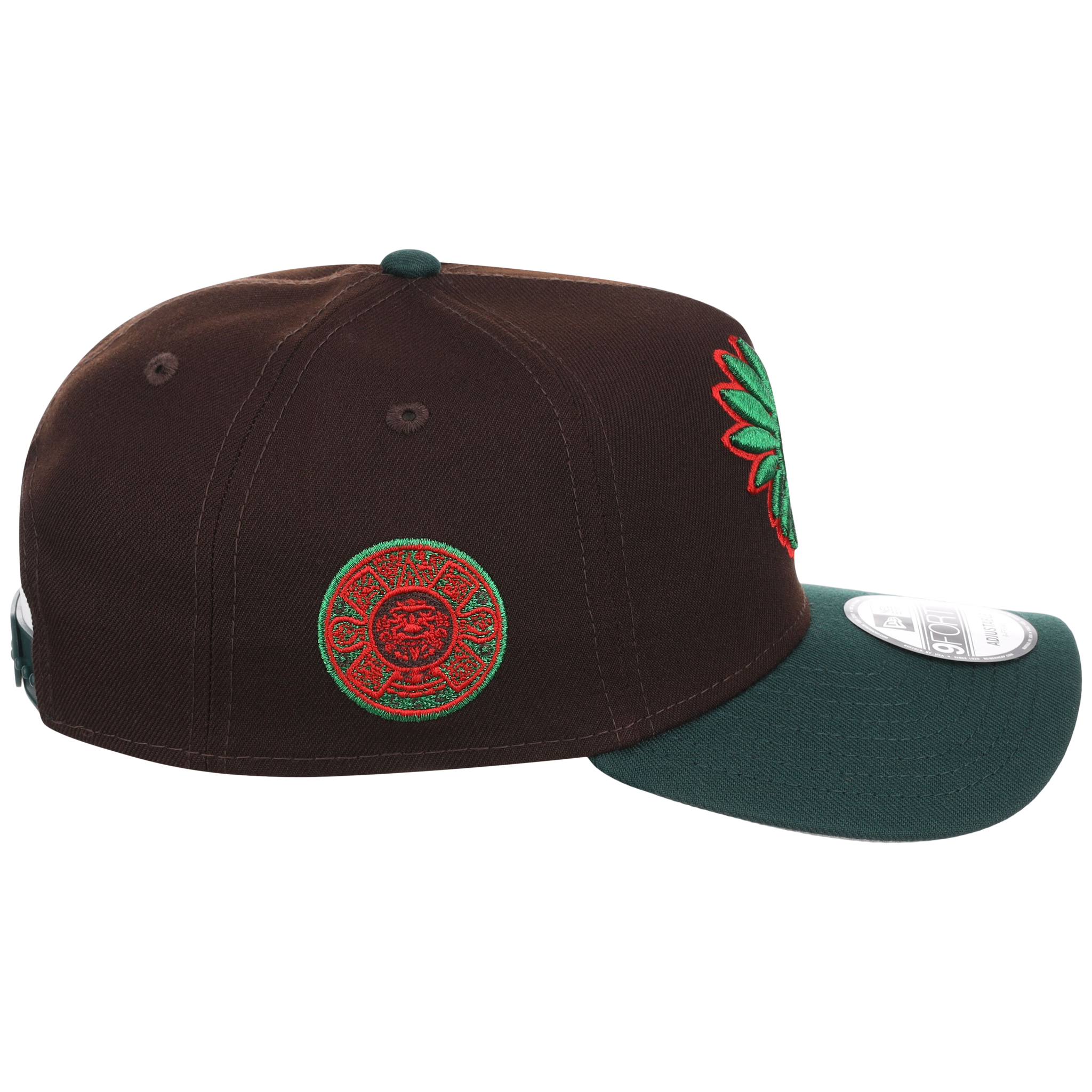 Crown the City: Mexico City - Aztec 2.0 New Era 9FORTY (Black/Dark Green)
