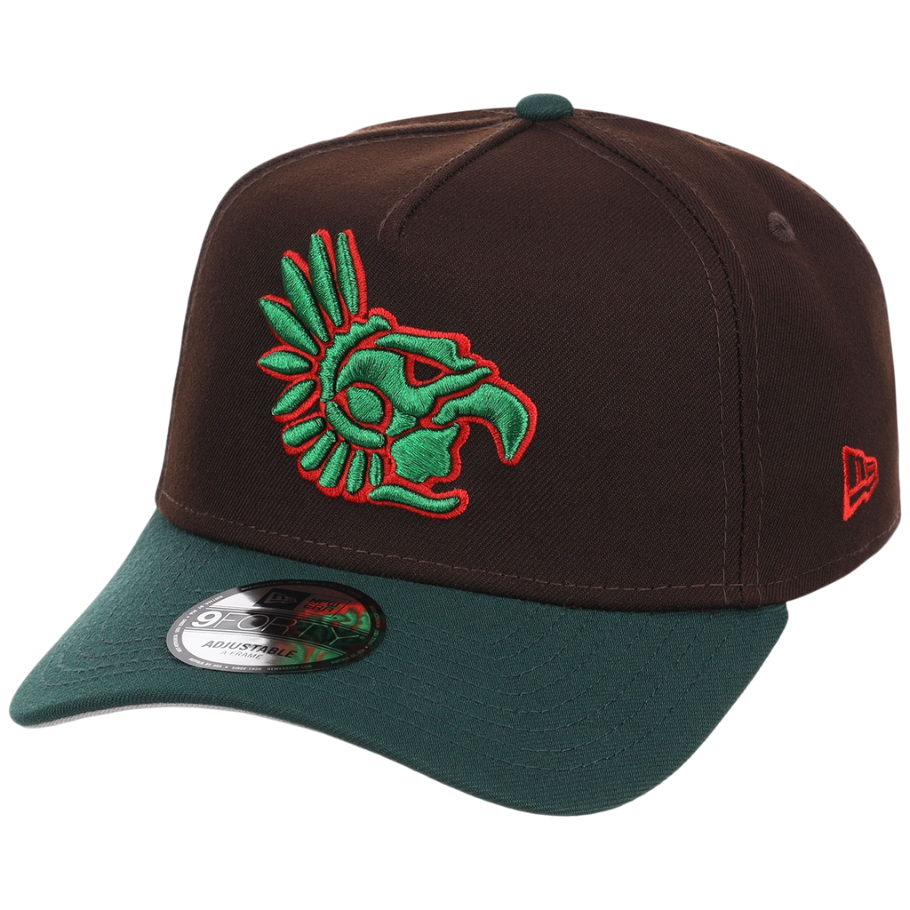 Crown the City: Mexico City - Aztec 2.0 New Era 9FORTY (Black/Dark Green)