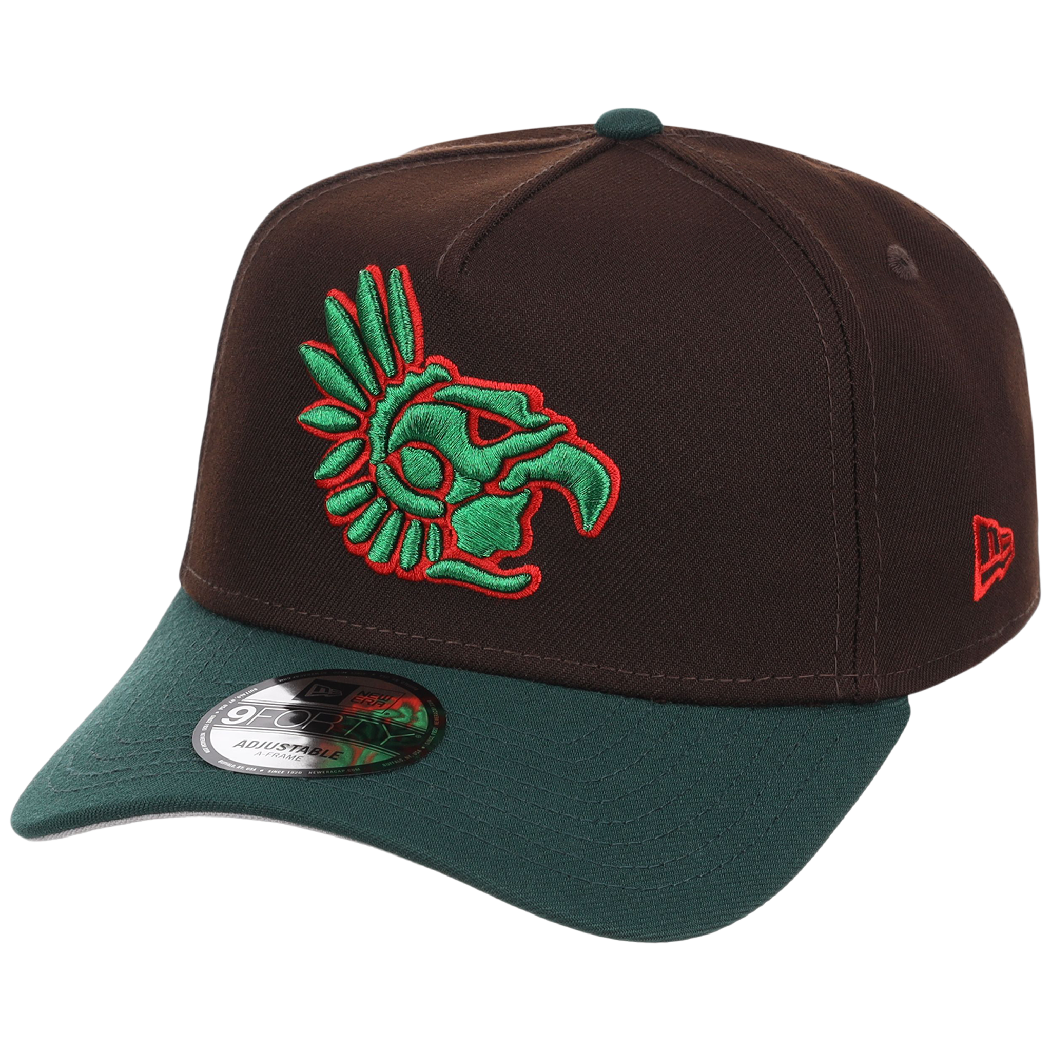 Crown the City: Mexico City - Aztec 2.0 New Era 9FORTY (Black/Dark Green)