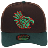 Crown the City: Mexico City - Aztec 2.0 New Era 9FORTY (Black/Dark Green)