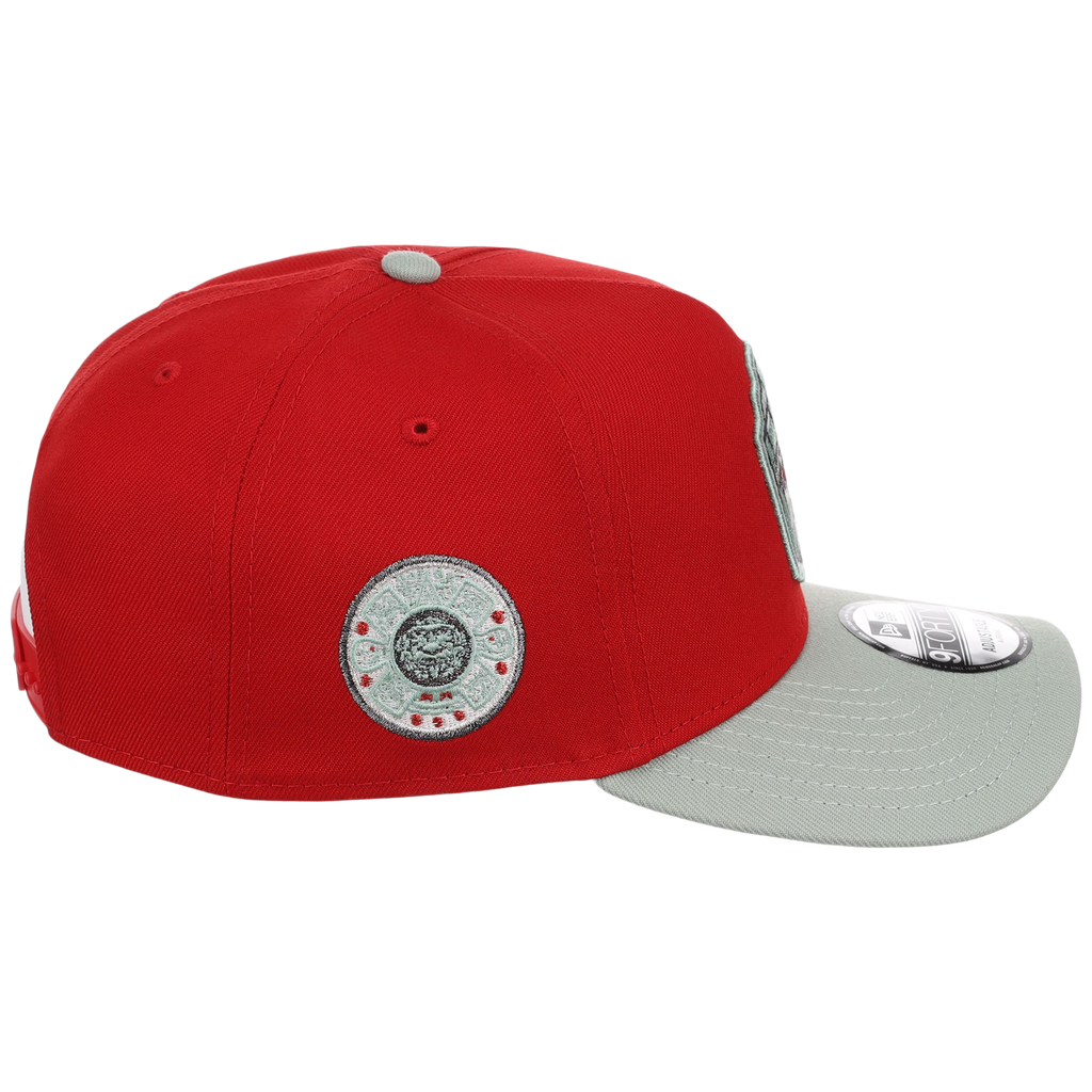 Crown the City: Mexico City - Aztec Mayan New Era 9FORTY (Red/Green)