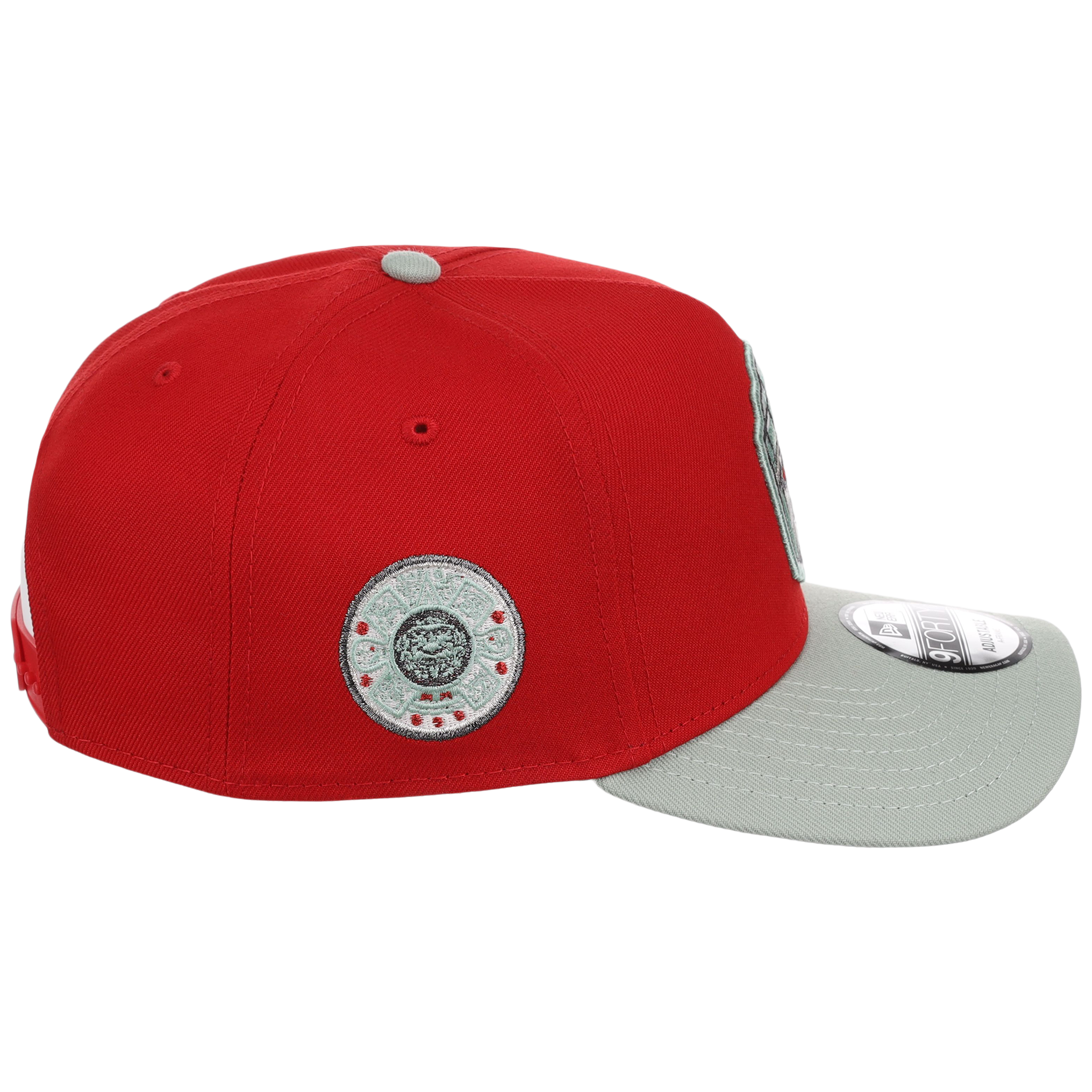 Crown the City: Mexico City - Aztec Mayan New Era 9FORTY (Red/Green)