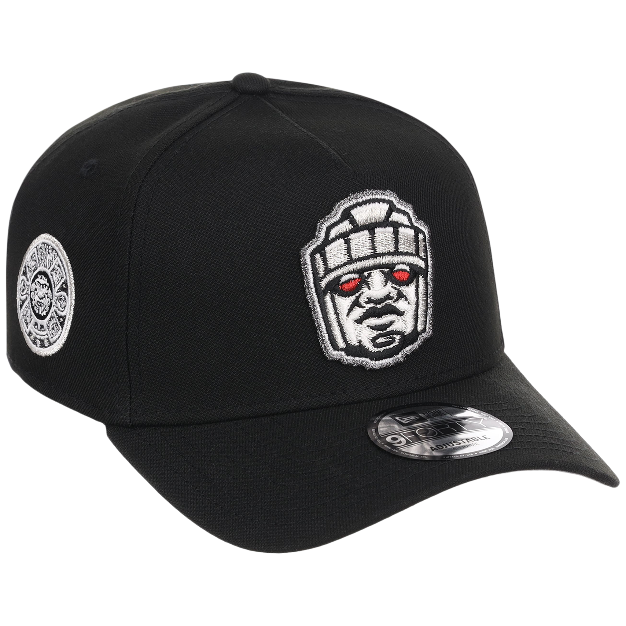 Crown the City: Mexico City - Aztec Mayan New Era 9FORTY (Black/Black)