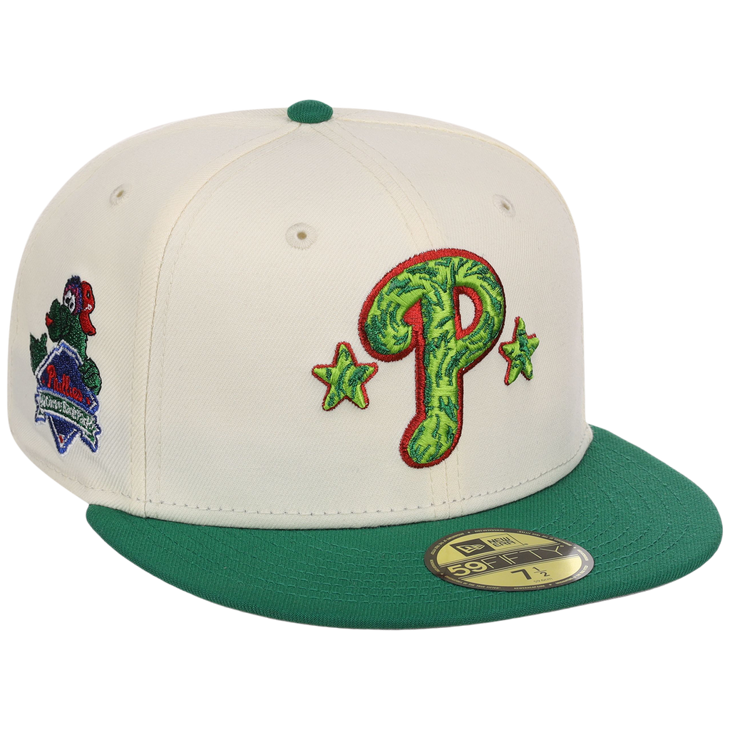 Philadelphia Phillies Philly Crown the City - Fanatic New Era 59FIFTY (Chrome/Green)