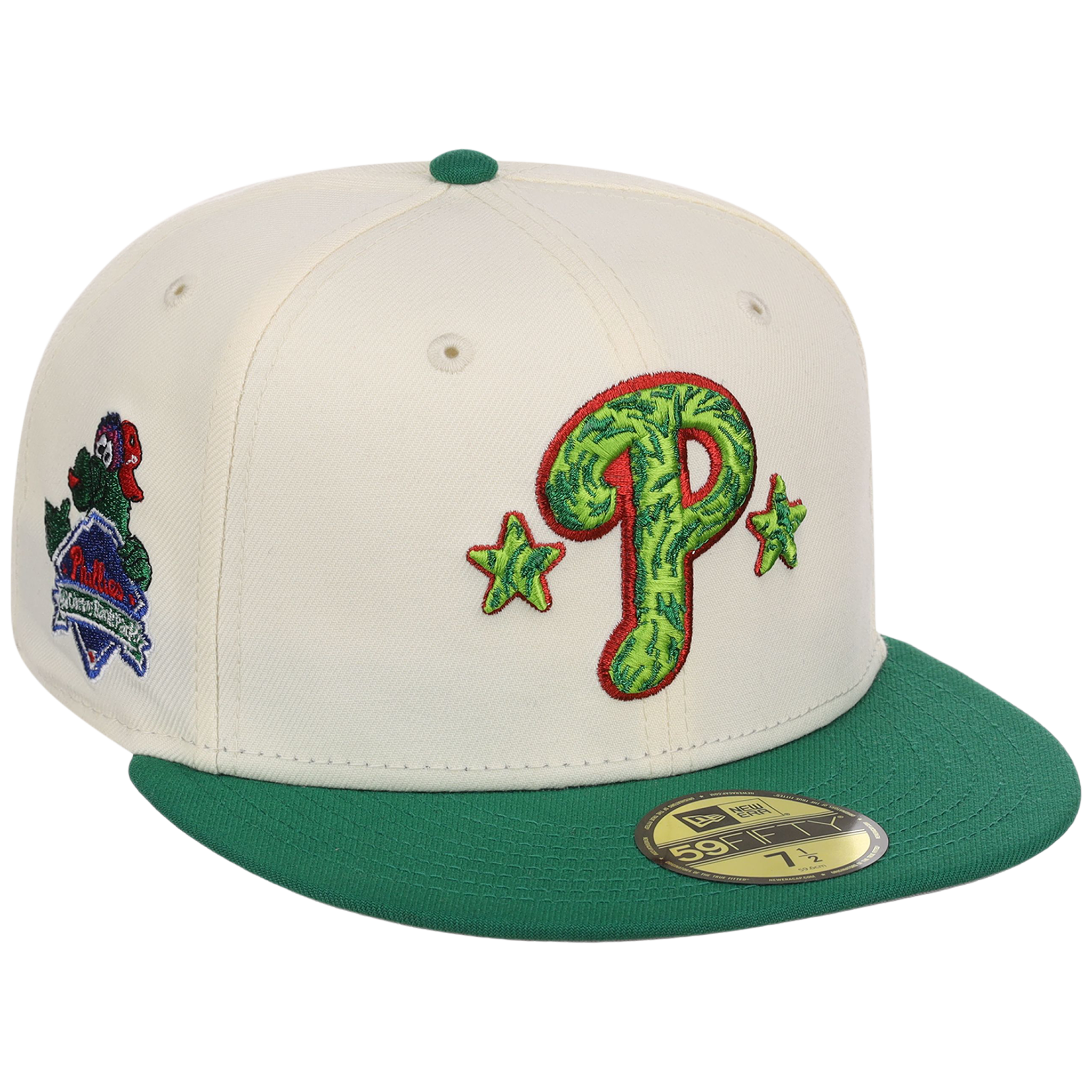 Philadelphia Phillies Philly Crown the City - Fanatic New Era 59FIFTY (Chrome/Green)