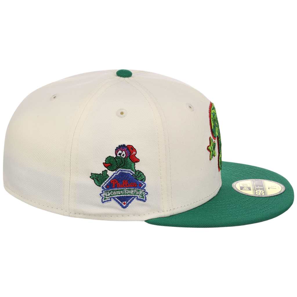 Philadelphia Phillies Philly Crown the City - Fanatic New Era 59FIFTY (Chrome/Green)
