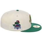 Philadelphia Phillies Philly Crown the City - Fanatic New Era 59FIFTY (Chrome/Green)