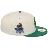 Philadelphia Phillies Philly Crown the City - Fanatic New Era 59FIFTY (Chrome/Green)
