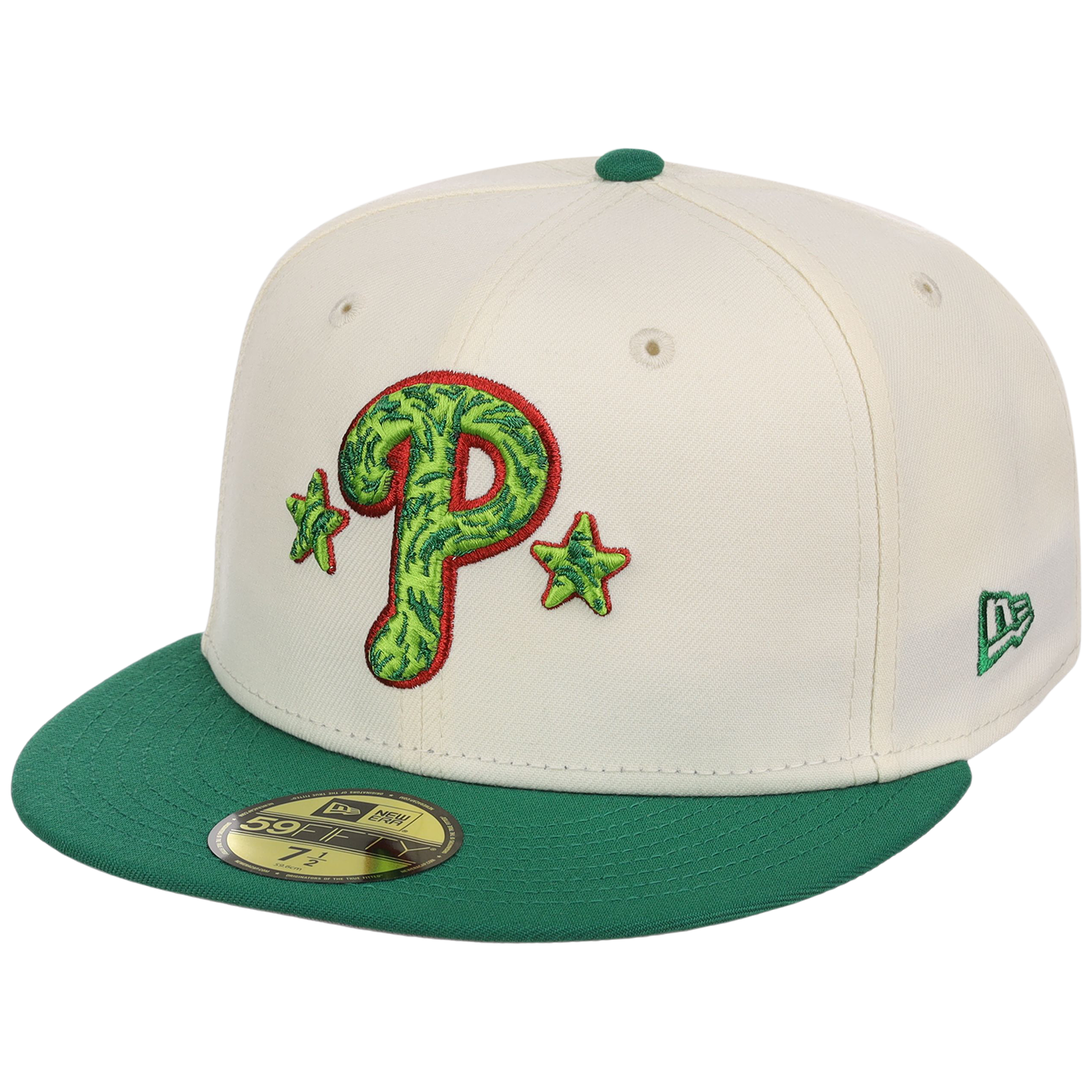 Philadelphia Phillies Philly Crown the City - Fanatic New Era 59FIFTY (Chrome/Green)