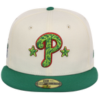 Philadelphia Phillies Philly Crown the City - Fanatic New Era 59FIFTY (Chrome/Green)