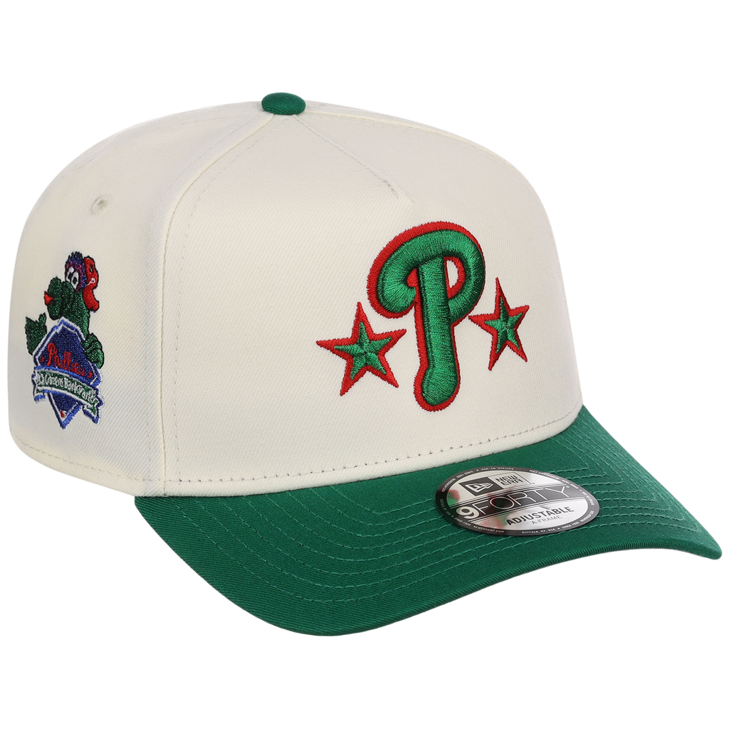 Philadelphia Phillies Philly Crown the City - Fanatic New Era 9FORTY (Chrome/Green)