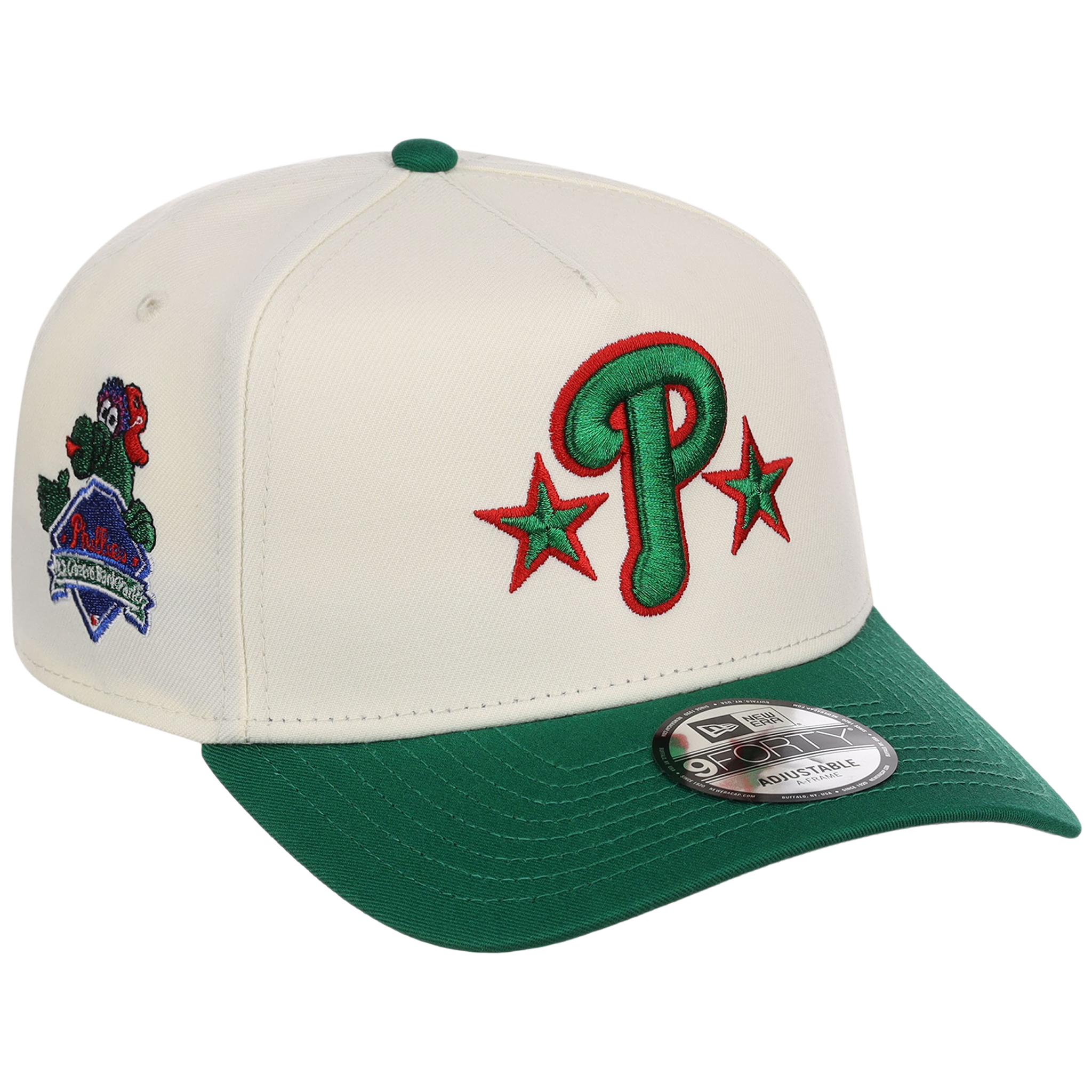 Philadelphia Phillies Philly Crown the City - Fanatic New Era 9FORTY (Chrome/Green)