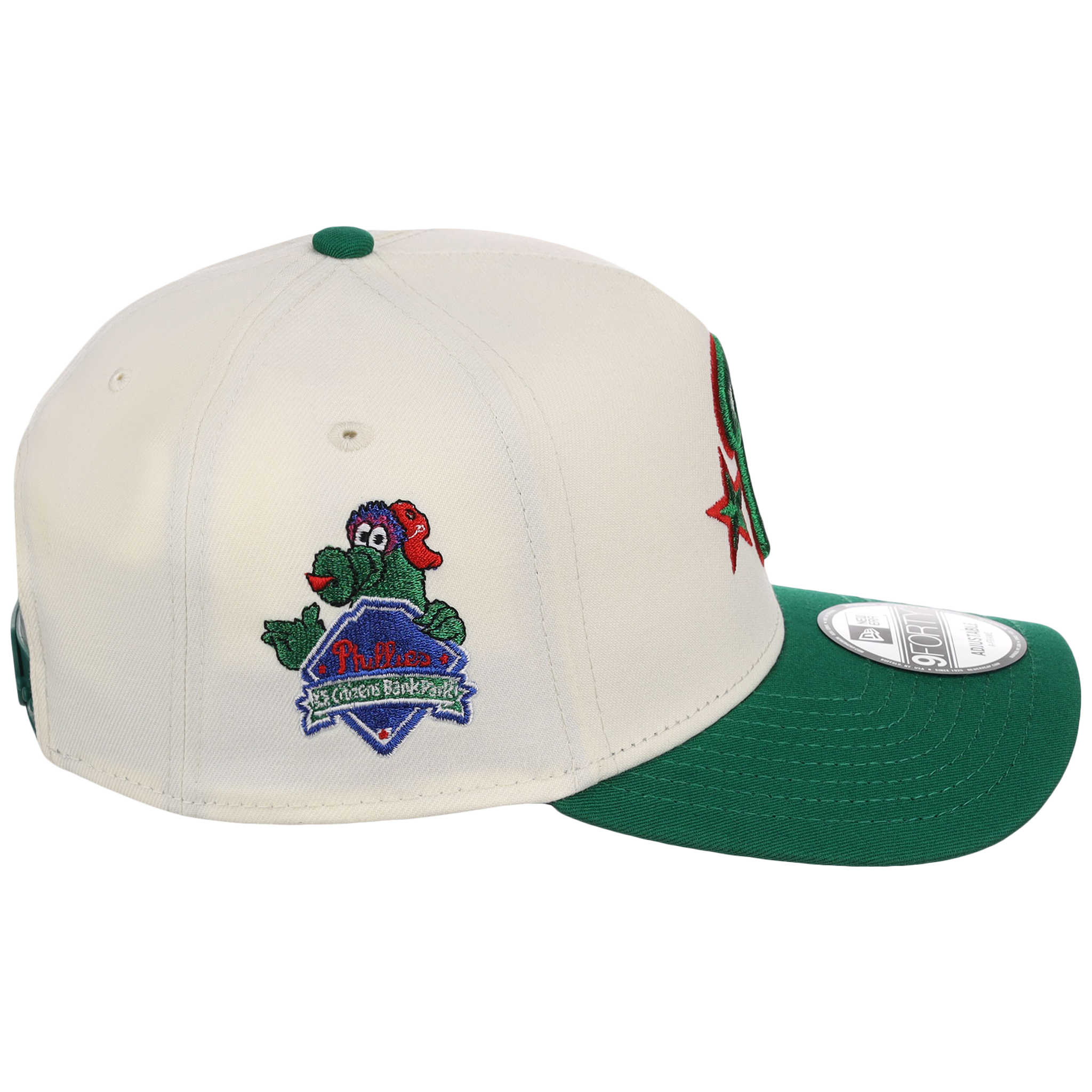 Philadelphia Phillies Philly Crown the City - Fanatic New Era 9FORTY (Chrome/Green)